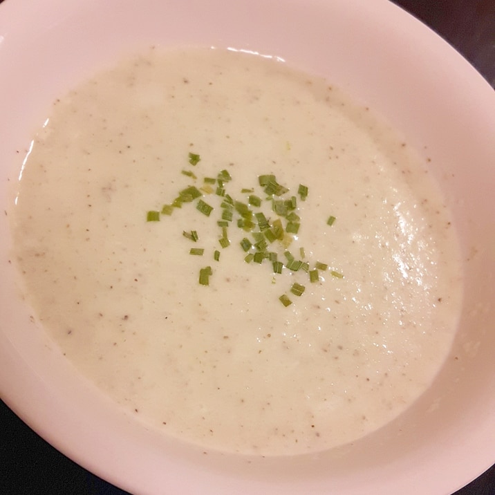 栄養価アップ!簡単きのこのポタージュスープ♪